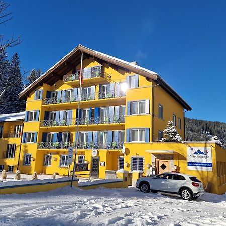Grischalodge Das Hotel Mit Bergblick Seit 1929 - Schlicht, Preiswert Und Mit Einem Touch Nostalgie Parpan Exteriör bild