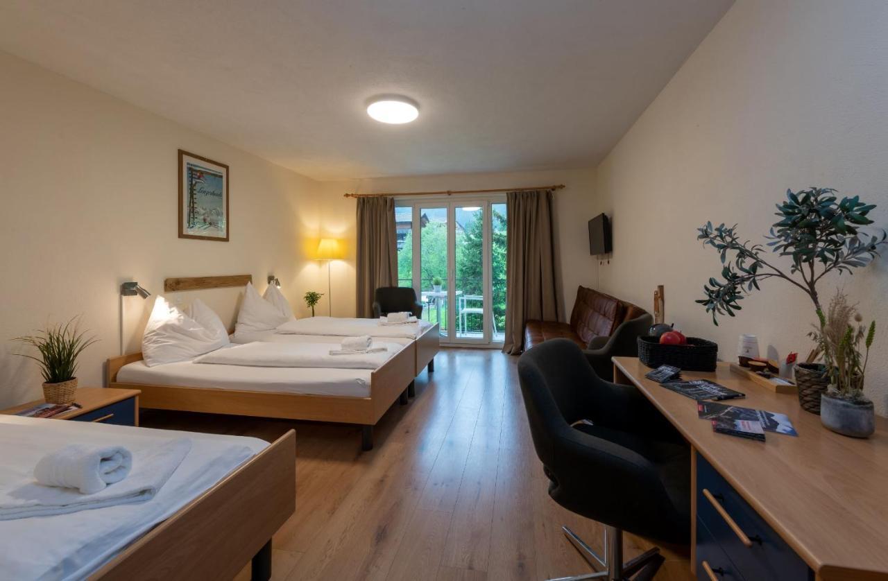 Grischalodge Das Hotel Mit Bergblick Seit 1929 - Schlicht, Preiswert Und Mit Einem Touch Nostalgie Parpan Exteriör bild