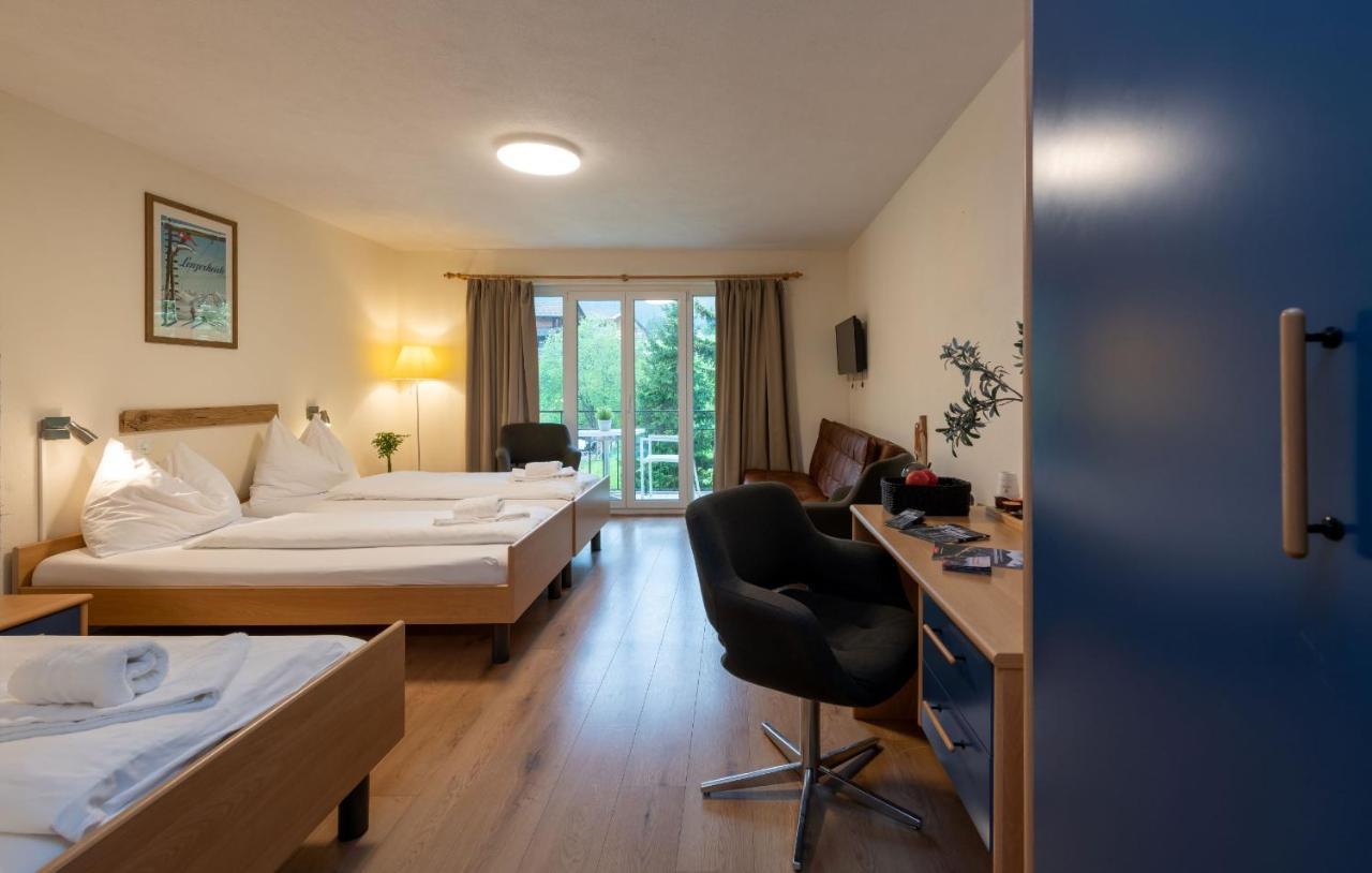 Grischalodge Das Hotel Mit Bergblick Seit 1929 - Schlicht, Preiswert Und Mit Einem Touch Nostalgie Parpan Exteriör bild