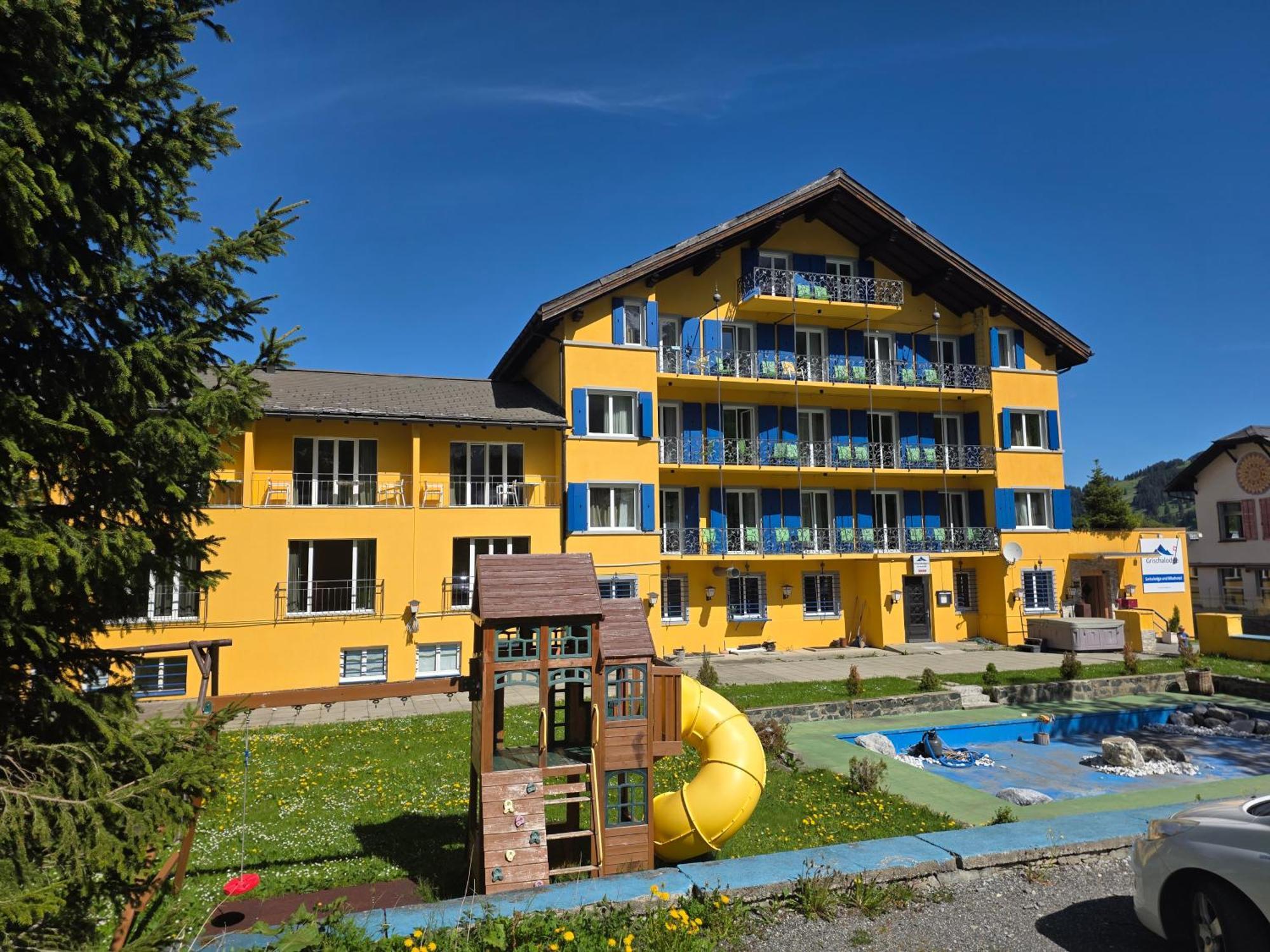 Grischalodge Das Hotel Mit Bergblick Seit 1929 - Schlicht, Preiswert Und Mit Einem Touch Nostalgie Parpan Exteriör bild