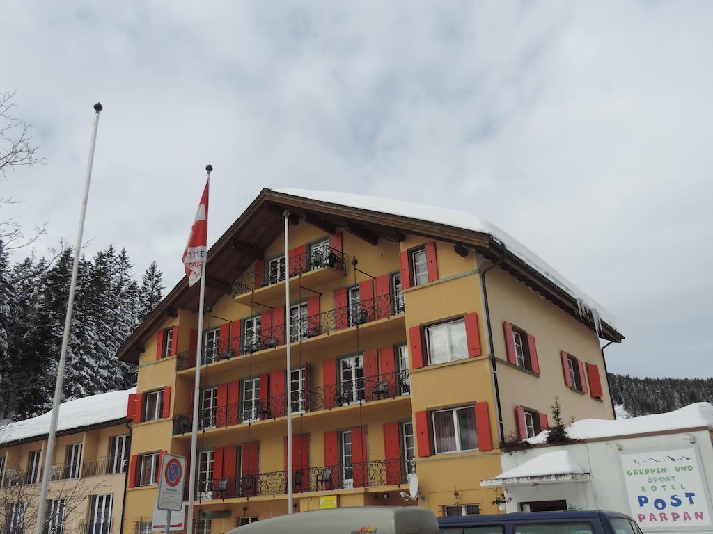 Grischalodge Das Hotel Mit Bergblick Seit 1929 - Schlicht, Preiswert Und Mit Einem Touch Nostalgie Parpan Exteriör bild